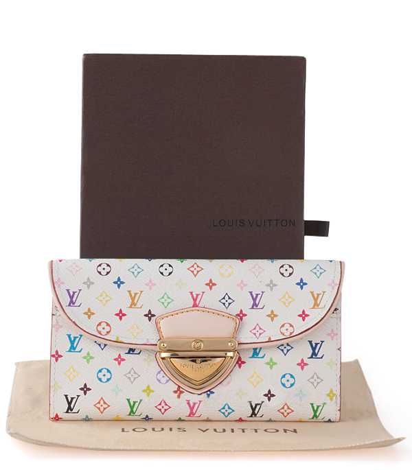 1:1 Copy Louis Vuitton Monogram Multicolore Eugenie Wallet M93737 Replica